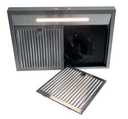 XO APPLIANCE XOE230S 30" 400 CFM Under Cabinet Range Hood in Stainless Steel - XOE230S