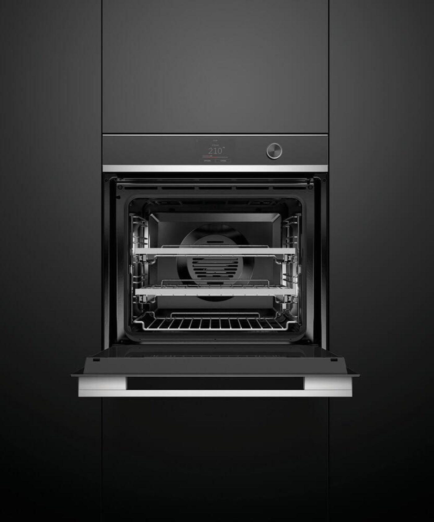 FISHER & PAYKEL OS24SDTDX2 24" Series 11 Contemporary Combi-Steam Oven in Stainless Steel - OS24SDTDX2