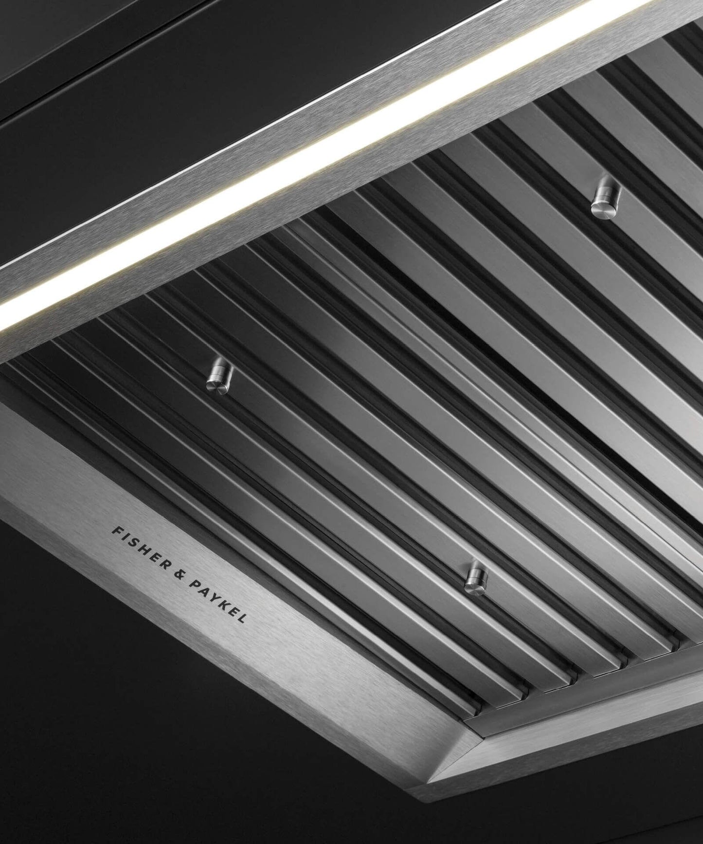 FISHER & PAYKEL HPB361912N 36" Series 9 Integrated Insert Range Hood in Stainless Steel - HPB361912N