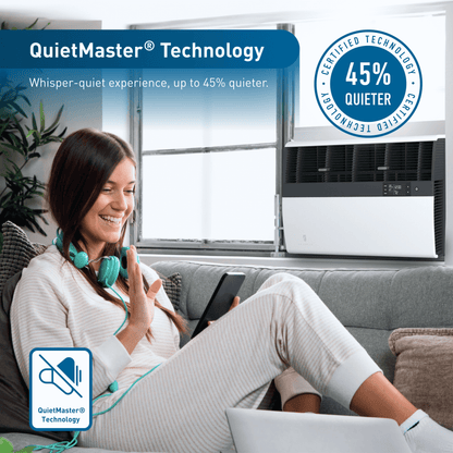 FRIEDRICH KHVS10B11A Friedrich K hl Inverter 10,000 BTU 115V Smart Window/Wall Air Conditioner with Heat Pump