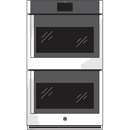 GE APPLIANCES PTD700RSNSS GE Profile™ 30" Smart Built-In Convection Double Wall Oven with Right-Hand Side-Swing Doors in Stainless Steel - PTD700RSNSS