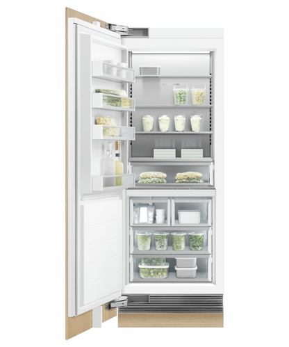 FISHER & PAYKEL RS3084FLJK1 30" Series 9 Integrated Column Freezer Custom Panel Ready - RS3084FLJK1