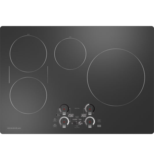 MONOGRAM Monogram ENERGY STAR 30" Induction Cooktop Black - ZHU30RDTBB
