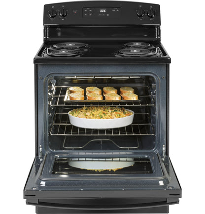 GE APPLIANCES GE 30" Free-Standing Electric Range Black - JBS360DMBB
