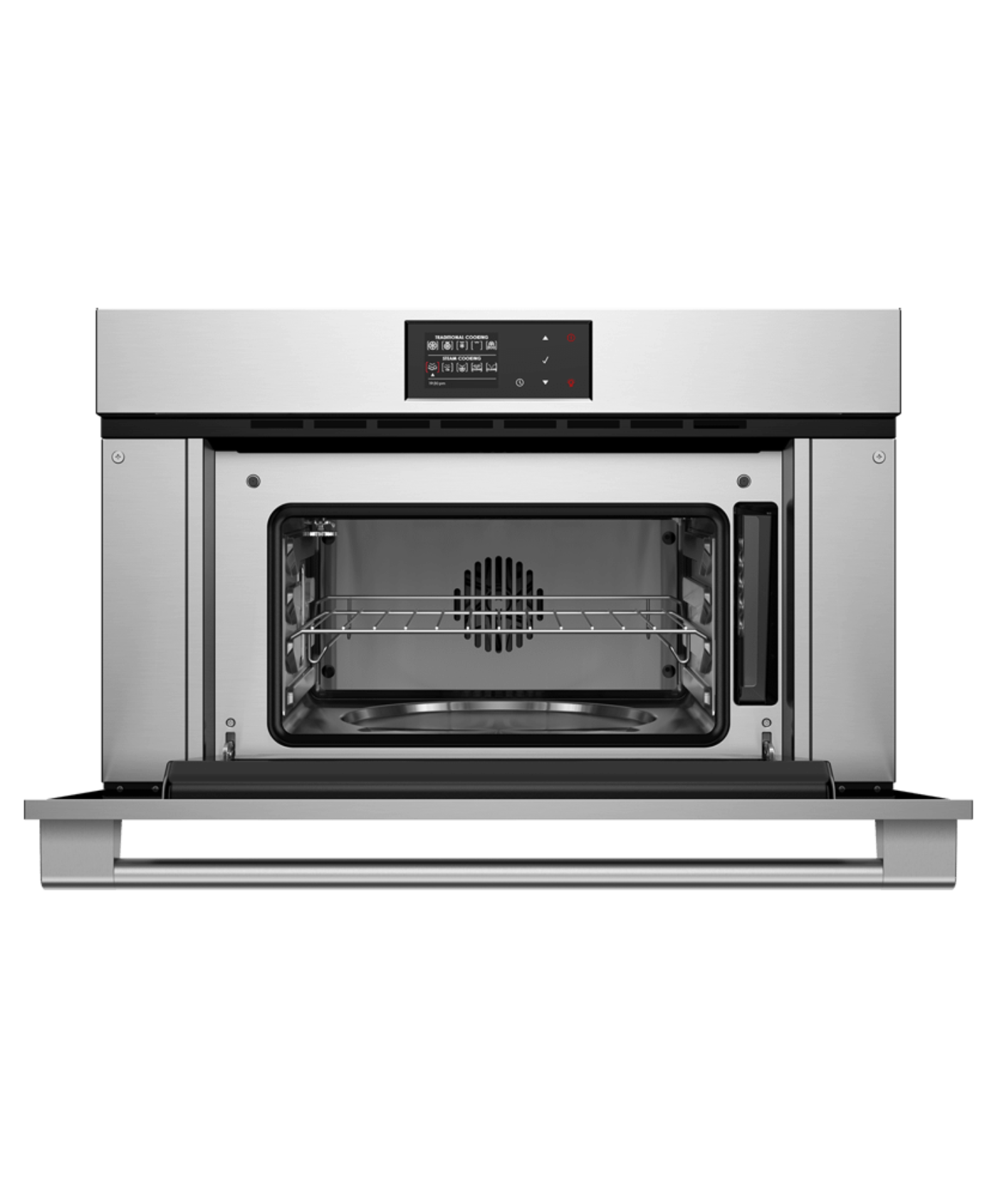 FISHER & PAYKEL OS30NPX1 30" Series 9 Professional Compact Combi-Steam Oven in Stainless Steel - OS30NPX1