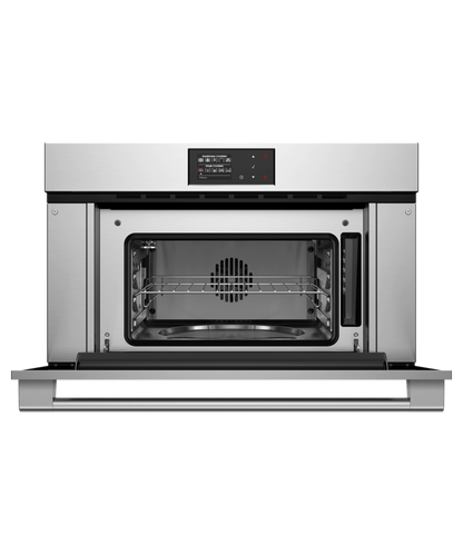 FISHER & PAYKEL OS30NPX1 30" Series 9 Professional Compact Combi-Steam Oven in Stainless Steel - OS30NPX1