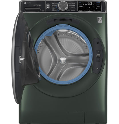 GE APPLIANCES PFW955SPWGN GE Profile™ 5.5 cu. ft. Capacity Smart Front Load ENERGY STAR® Steam Washer with UltraFresh Vent System+ and Smart Wash & Smart Rinse Green - PFW955SPWGN