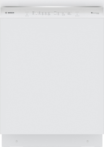 BOSCH SHE53C82N 300 Series, built-under dishwasher, 24''in White - SHE53C82N