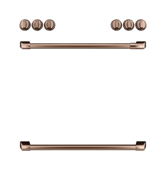 CAFE CXFCGHKPMCU CAFé  Front Control Gas Knobs and Handles - Brushed Copper - CXFCGHKPMCU