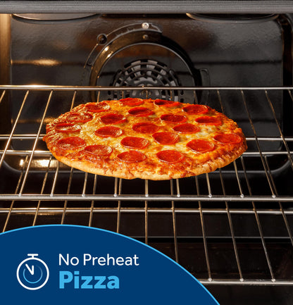 GE APPLIANCES GRS600AVWW GE® ENERGY STAR® 30" Slide-In Electric Convection Range with No Preheat Air Fry and EasyWash™ Oven Tray White - GRS600AVWW