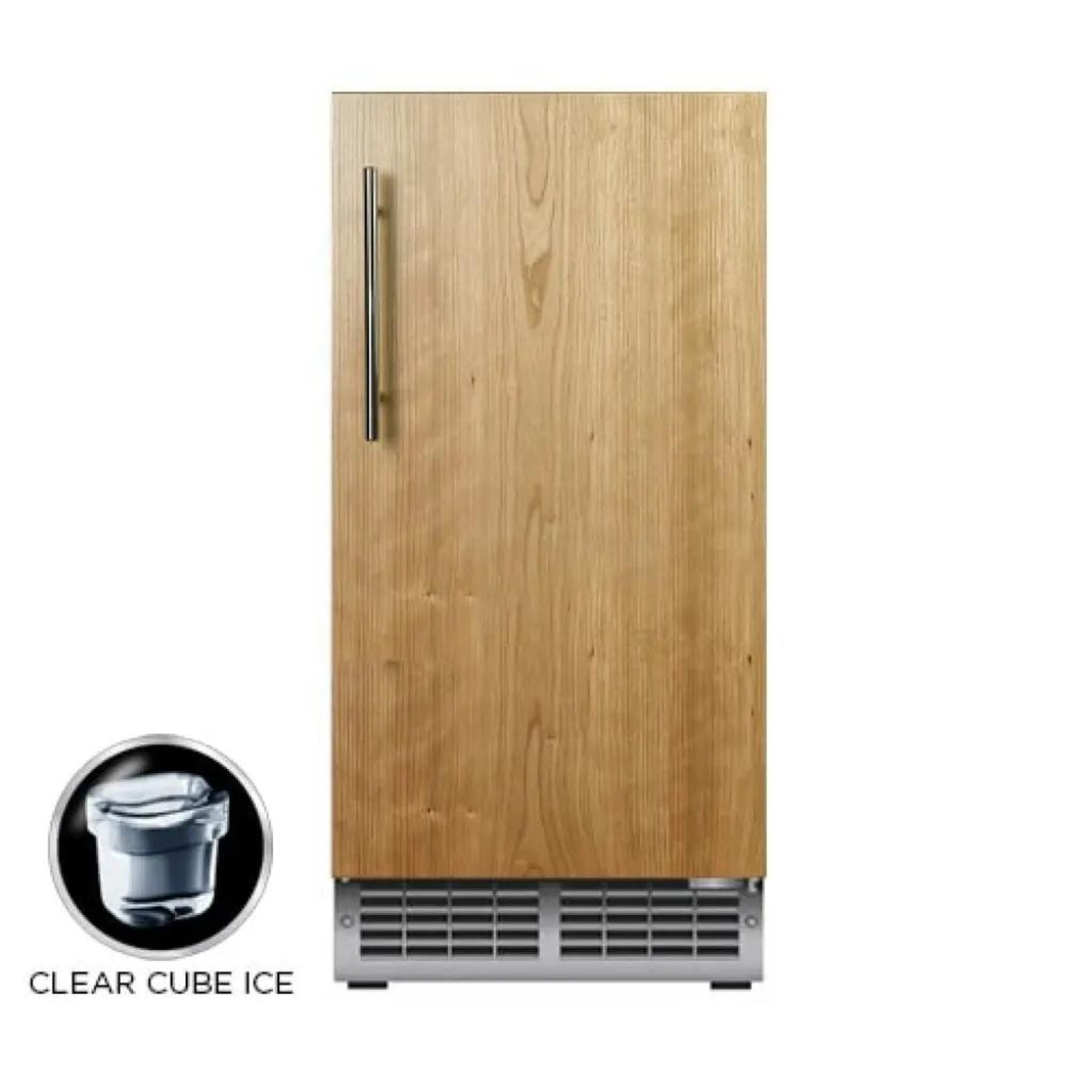 XO APPLIANCE XOUIM1565O 15" Clear Gourmet Ice Maker Panel Ready Custom Panel Ready - XOUIM1565O