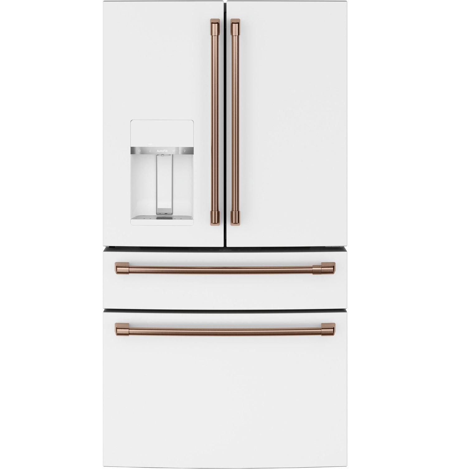 CAFE CVE28DP4NW2 CAFé™ ENERGY STAR® 27.8 Cu. Ft. Smart 4-Door French-Door Refrigerator White - CVE28DP4NW2