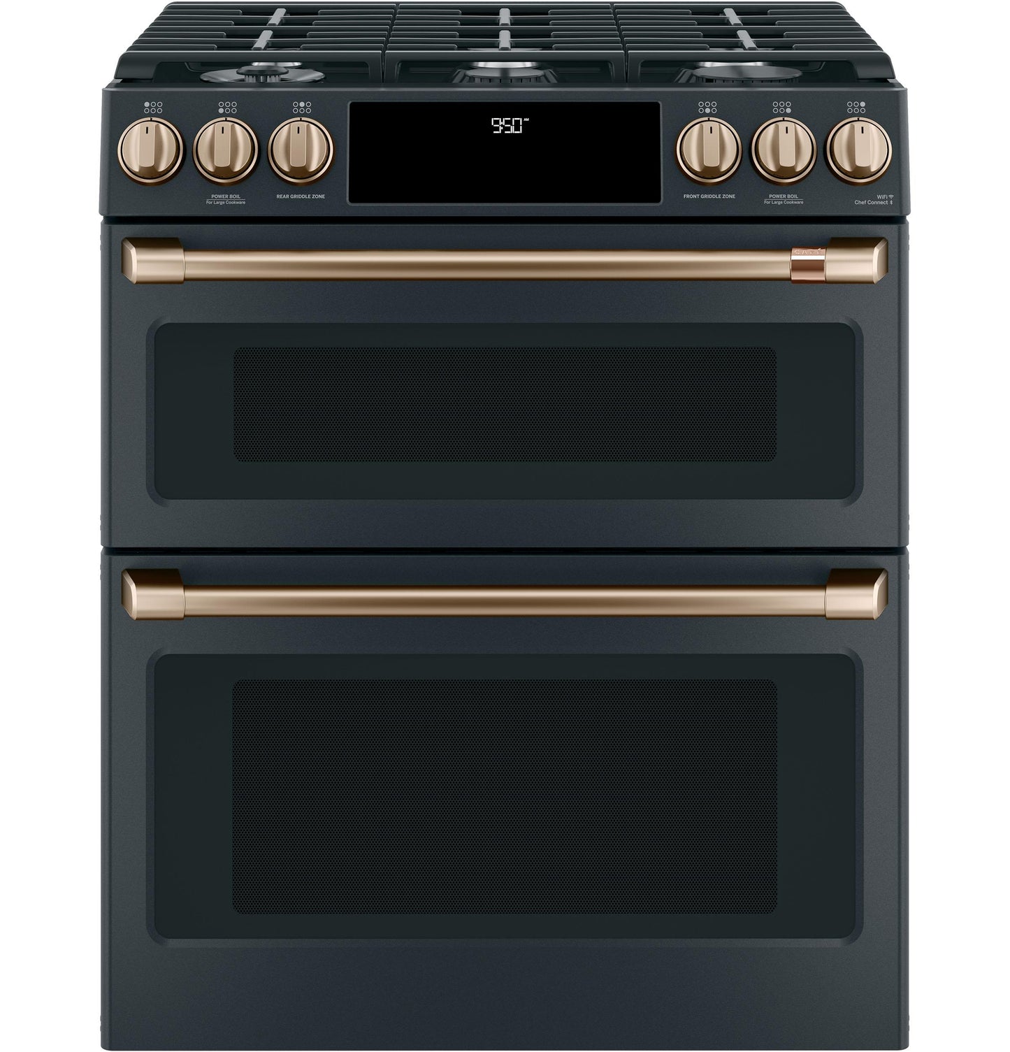 CAFE CXFCGHKPMBZ CAFé Front Control Gas Knobs and Handles - Brushed Bronze - CXFCGHKPMBZ