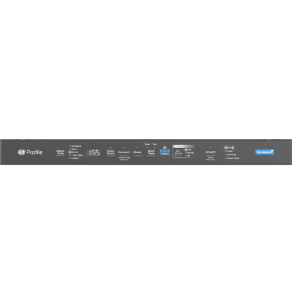 GE APPLIANCES PDT755SBVTS GE Profile™ ENERGY STAR Smart UltraFresh System Dishwasher with Microban™ Antimicrobial Technology with Deep Clean Washing 3rd Rack, 42 dBA Black in Stainless Steel - PDT755SBVTS