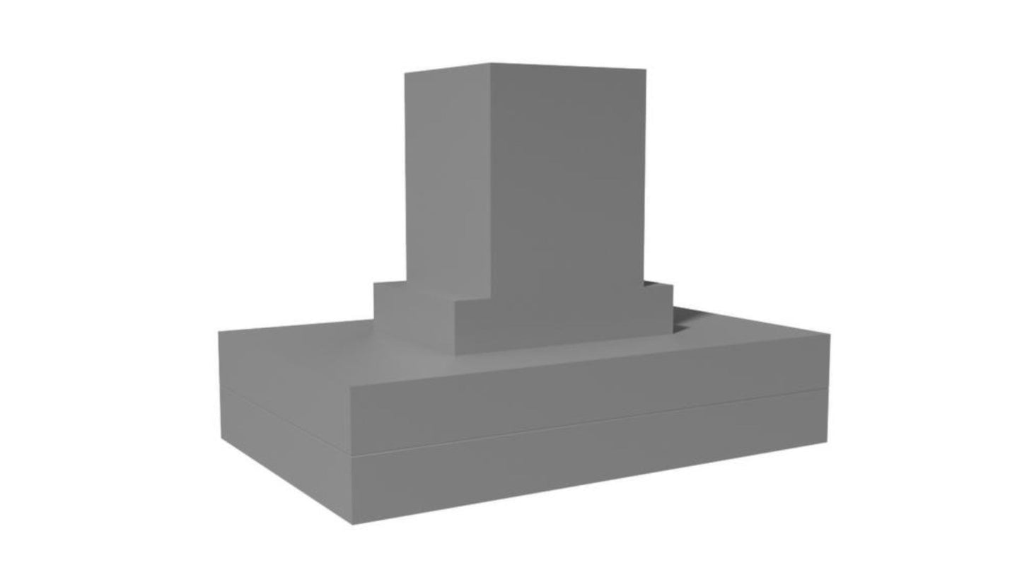 VENTAHOOD 66" Island Contemporary Range Hood - CIEH92266