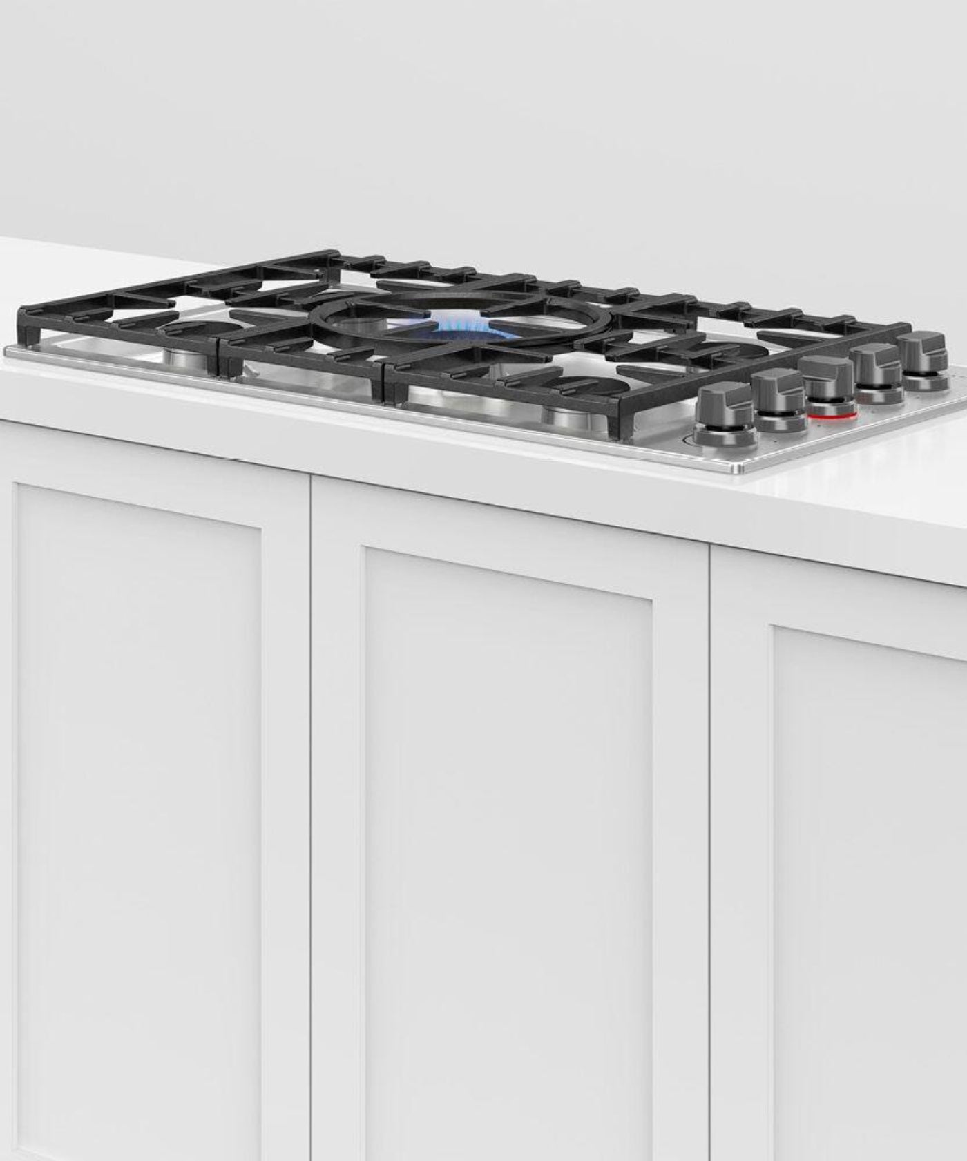 FISHER & PAYKEL CDV3365HN 36" Series 9 5 Burner Gas Cooktop in Stainless Steel - CDV3365HN