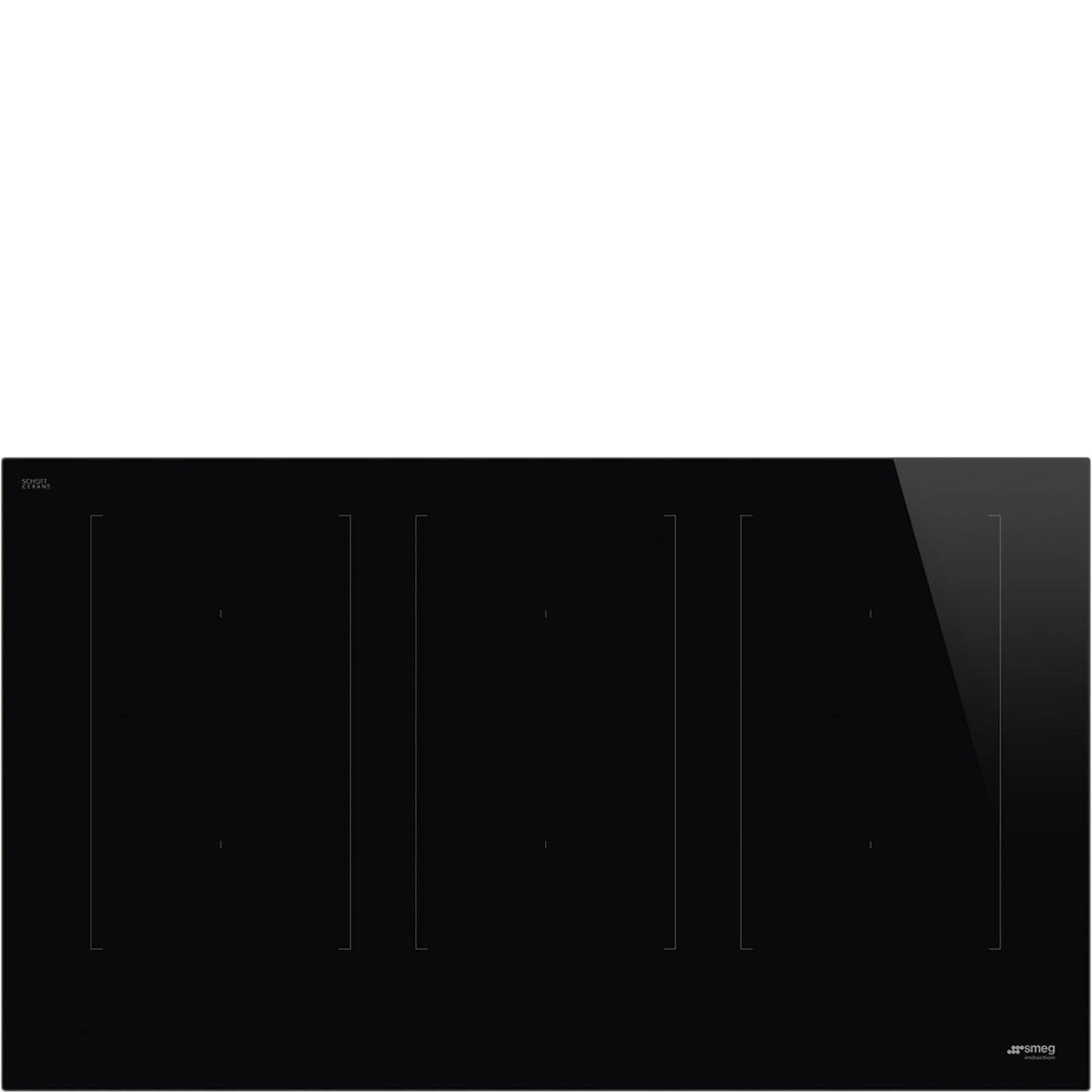 SMEG SIMU336D Cooktop Black SIMU336D Black - SIMU336D