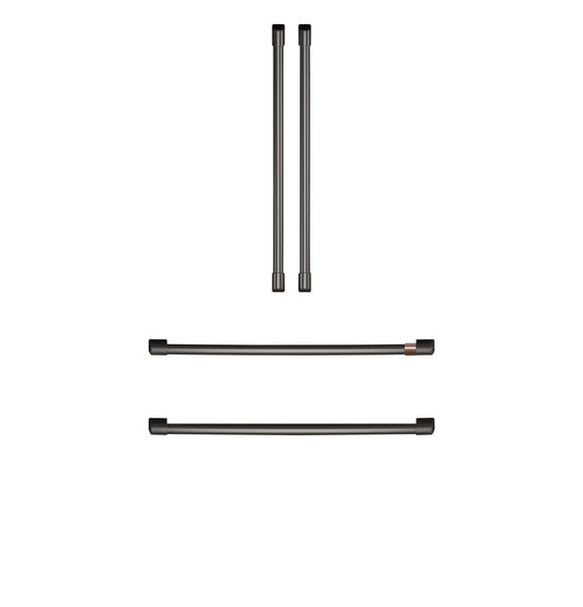 CAFE CXQB4H4PNBT CAFéRefrigeration Handle Kit - Brushed Black - CXQB4H4PNBT