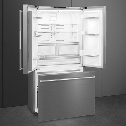 SMEG FD36UXIW Refrigerator Stainless steel FD36UXIW in Stainless Steel - FD36UXIW