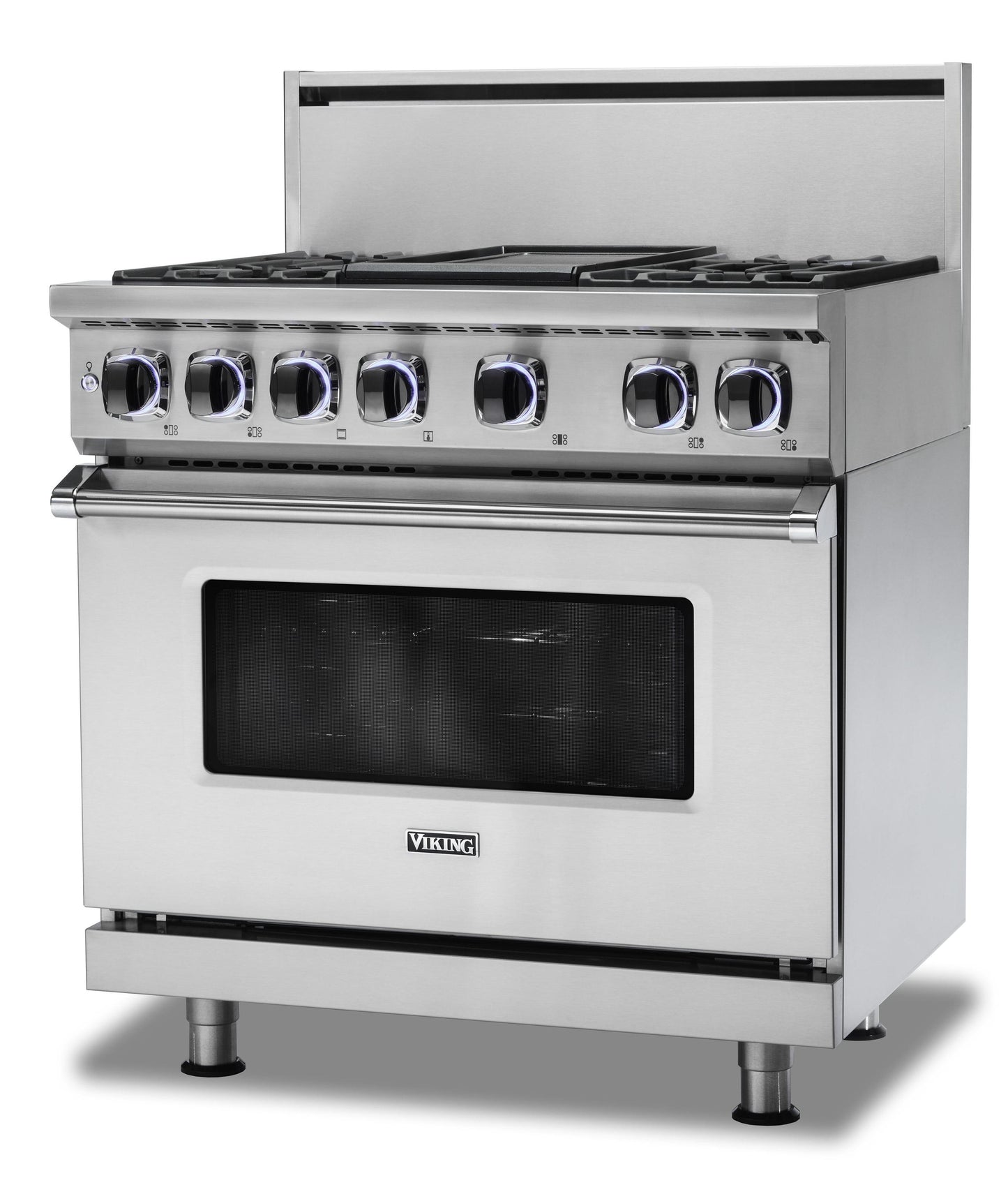 VIKING 36" Dual Fuel Range - VDR7362 Viking 7 Series Blue - VDR73626BSBLP