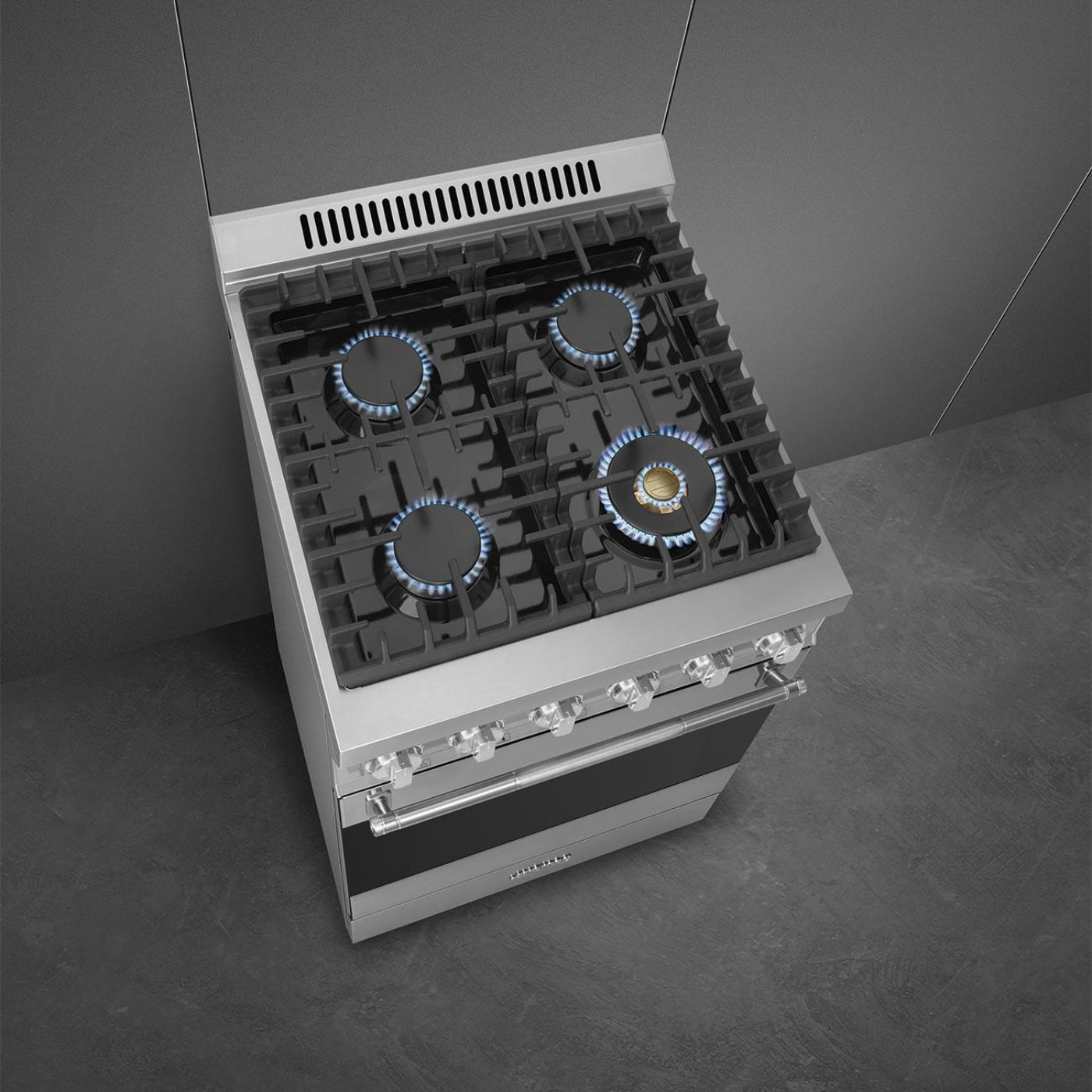 SMEG SPR24UGGX Range Stainless steel SPR24UGGX in Stainless Steel Look - SPR24UGGX