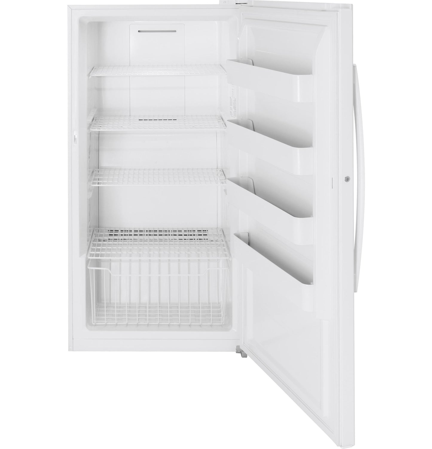 GE APPLIANCES 17.3 Cu. Ft. Frost-Free Garage Ready Upright Freezer White - FUF17SMRWW