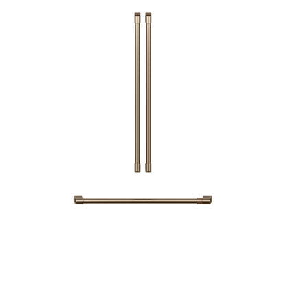 CAFE CXLB3H3PMBZ CAFéRefrigeration Handle Kit - Brushed Bronze - CXLB3H3PMBZ