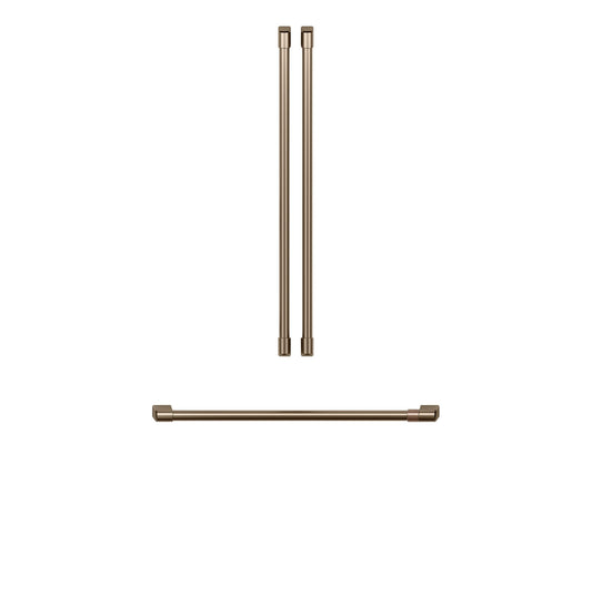 CAFE CXLB3H3PMBZ CAFéRefrigeration Handle Kit - Brushed Bronze - CXLB3H3PMBZ