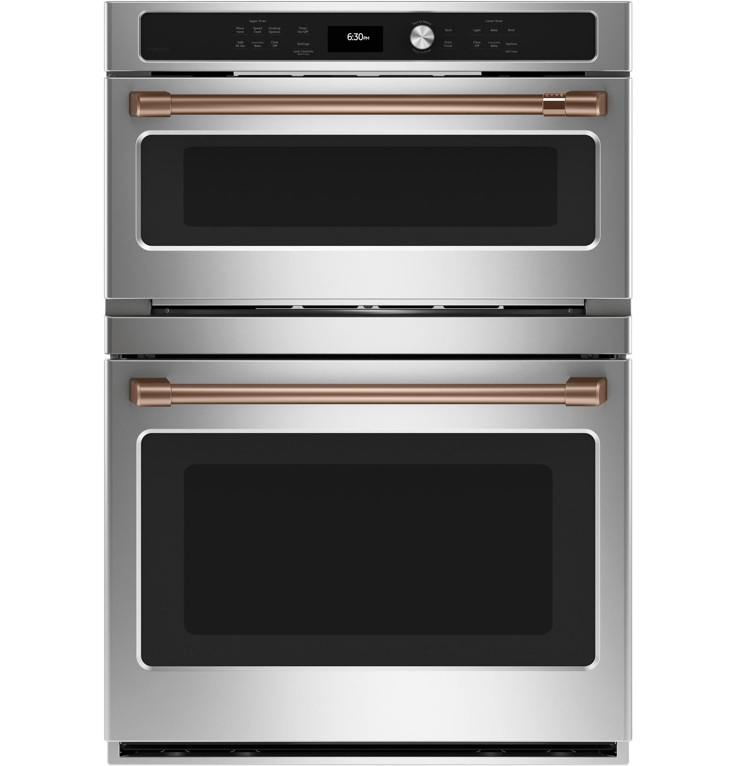 CAFE CTC912P2NS1 CAFé™ 30 in. Combination Double Wall Oven with Convection and Advantium® Technology in Stainless Steel - CTC912P2NS1