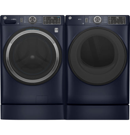 GE APPLIANCES GFW550SPRRS GE® ENERGY STAR® 4.8 cu. ft. Capacity Smart Front Load Washer with UltraFresh Vent System with OdorBlock™ and Sanitize w/Oxi Blue - GFW550SPRRS