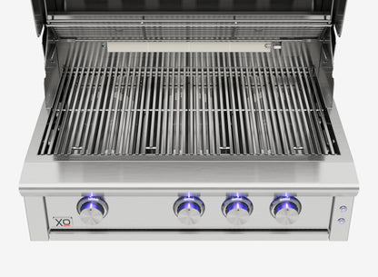 XO APPLIANCE XOGRILL32XLTN 32" 3 burner XO Performance XLT Grill NG in Stainless Steel - XOGRILL32XLTN