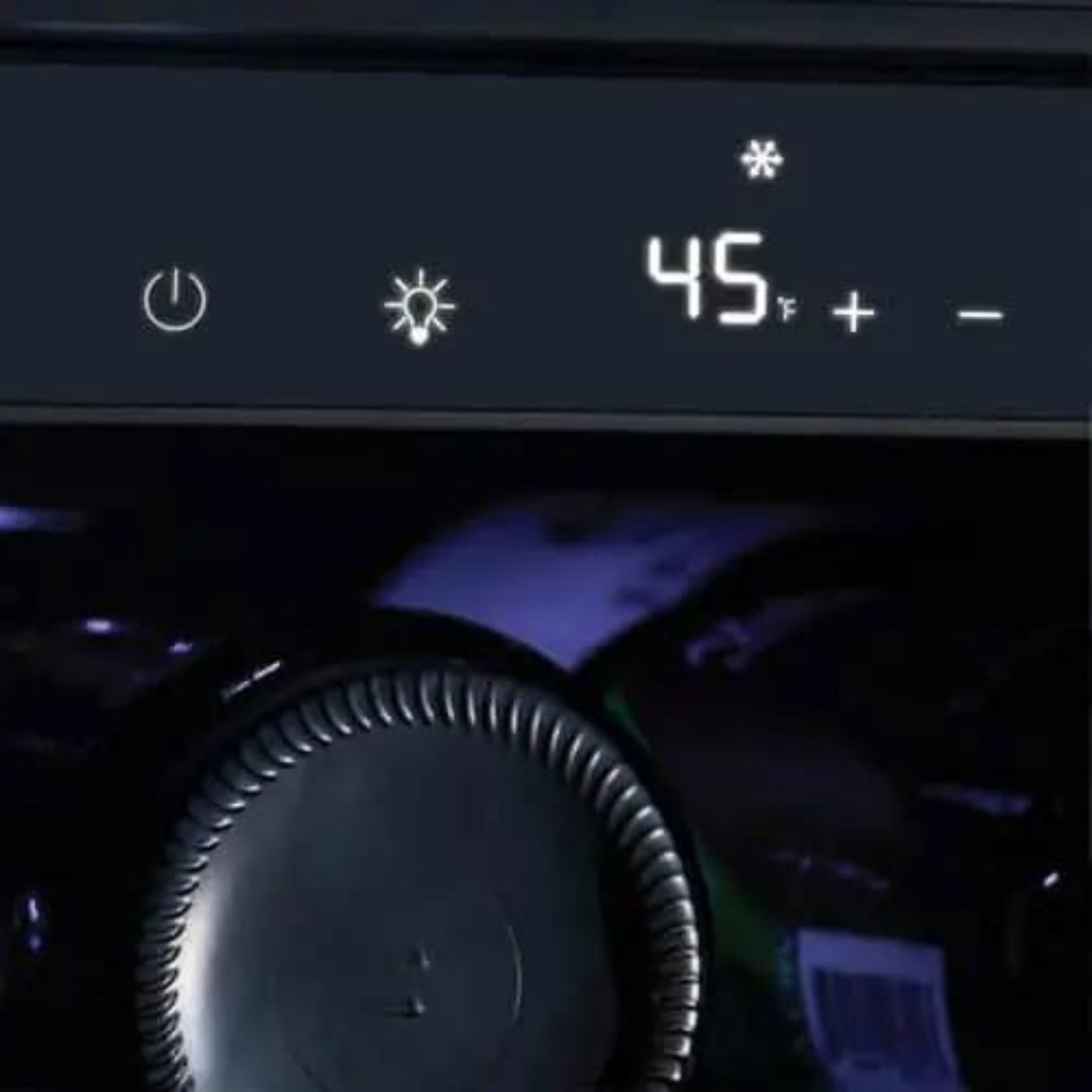 XO APPLIANCE XOU15WGBSL Wine Cooler, 15" Black Stainless, Left Hinge Black in Stainless Steel - XOU15WGBSL
