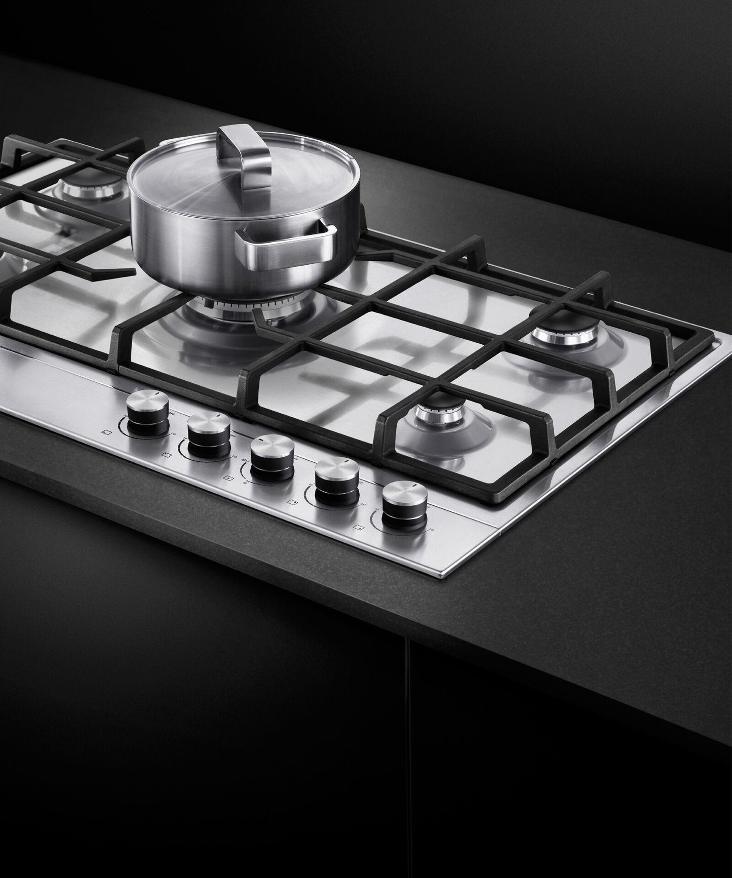 FISHER & PAYKEL CG365DLPX1N 36" Series 7 5 Burner Gas Cooktop in Stainless Steel - CG365DLPX1N