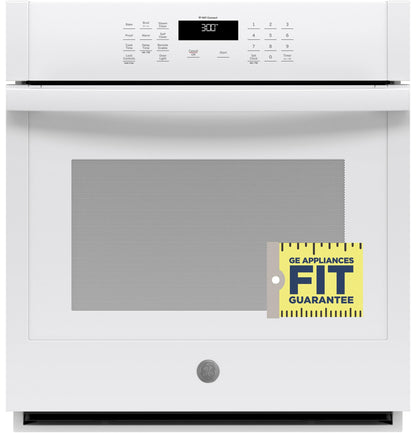 GE APPLIANCES GE 27" Smart Built-In Single Wall Oven White - JKS3000DNWW