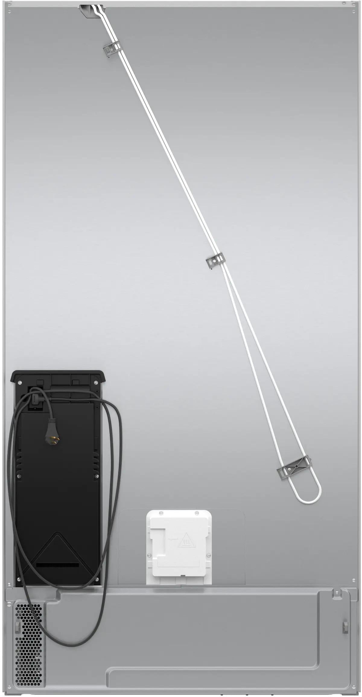 BOSCH B36CD50SNS 500 Series French Door Bottom Mount Refrigerator 36" Stainless steel (with anti-fingerprint), Total No Frost in Stainless Steel - B36CD50SNS