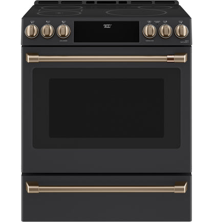 CAFE CXFCHHKPMBZ CAFé  Front Control Induction Knobs and Handles - Brushed Bronze - CXFCHHKPMBZ