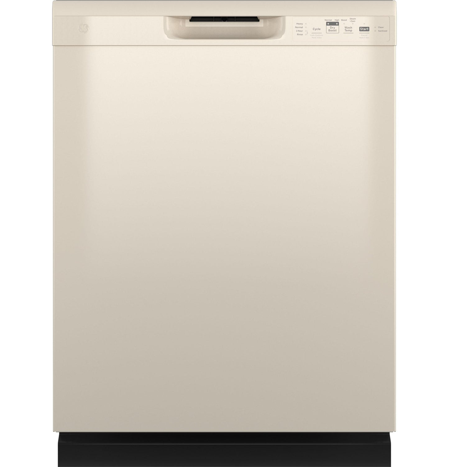 GE APPLIANCES Dishwasher with Front Controls Bisque or Off-white - GDF535PGRCC