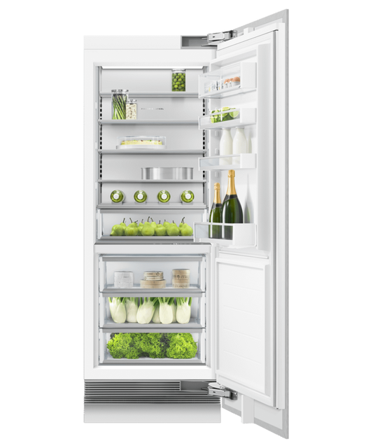 FISHER & PAYKEL RS3084SRK1 30" Series 9 Integrated Column Refrigerator Custom Panel Ready - RS3084SRK1