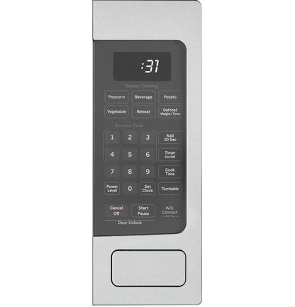 GE APPLIANCES PCHK11S1WSS GE Profile™ 1.1 Cu. Ft. Countertop Microwave Oven in Stainless Steel - PCHK11S1WSS