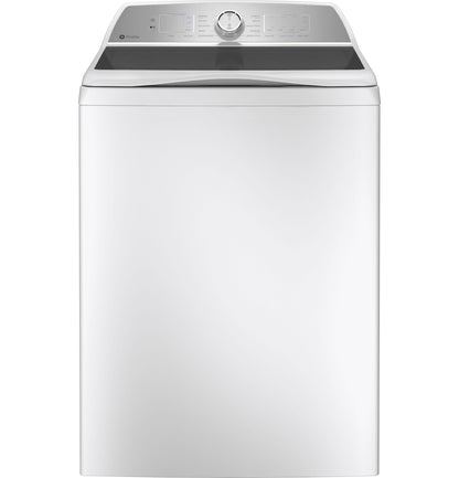 GE APPLIANCES GE Profile 4.9 cu. ft. Capacity Washer with Smarter Wash Technology and FlexDispense White On Gray - PTW605BSRWS