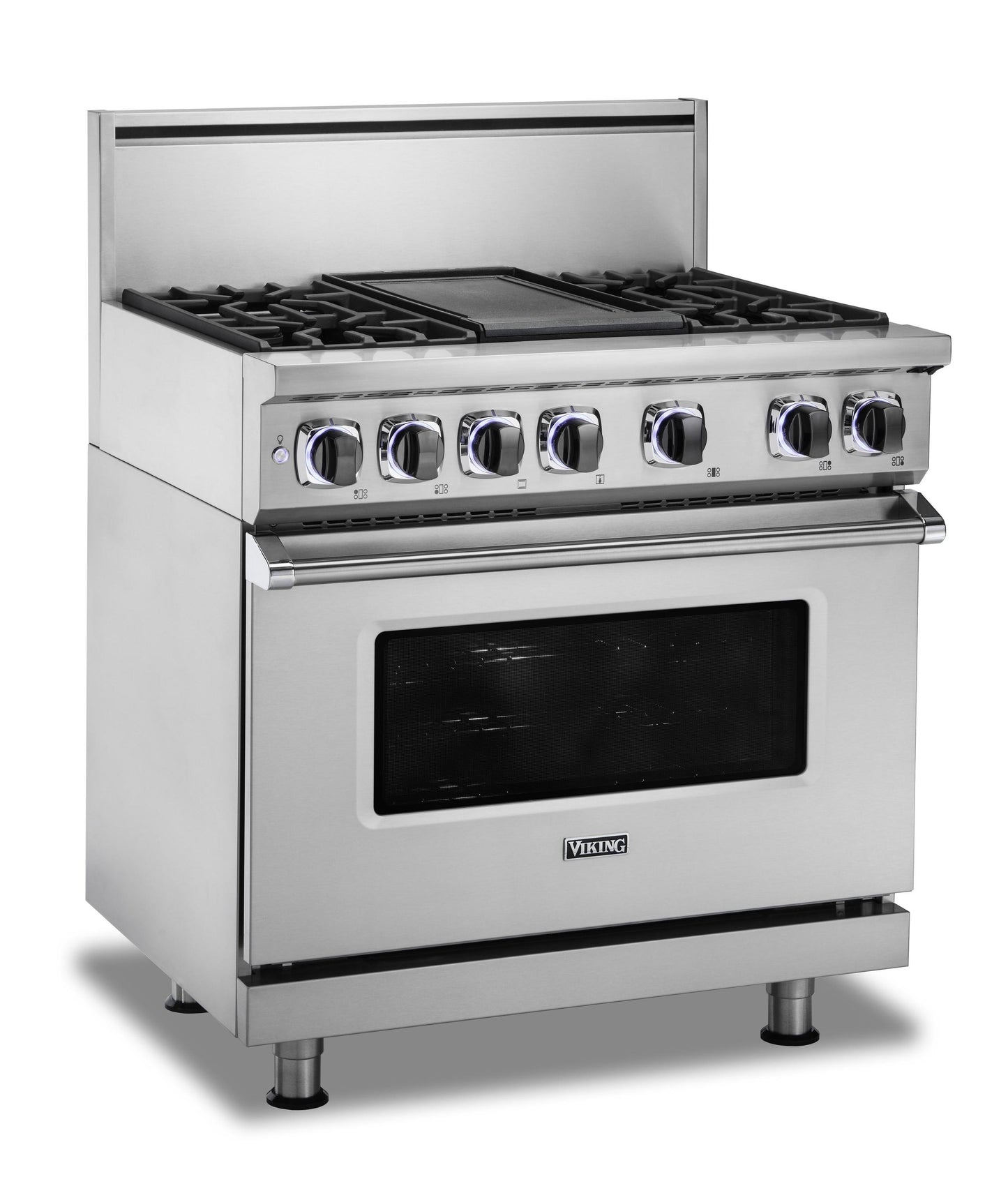 VIKING 36" Dual Fuel Range - VDR7362 Viking 7 Series Blue - VDR73626BSBLP