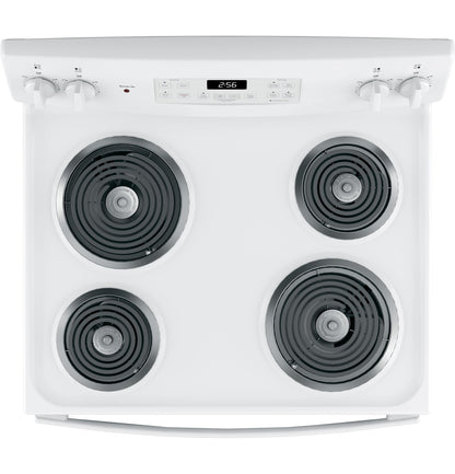 GE APPLIANCES 30" Free-Standing Self-Clean Electric Range White - JB256DMWW