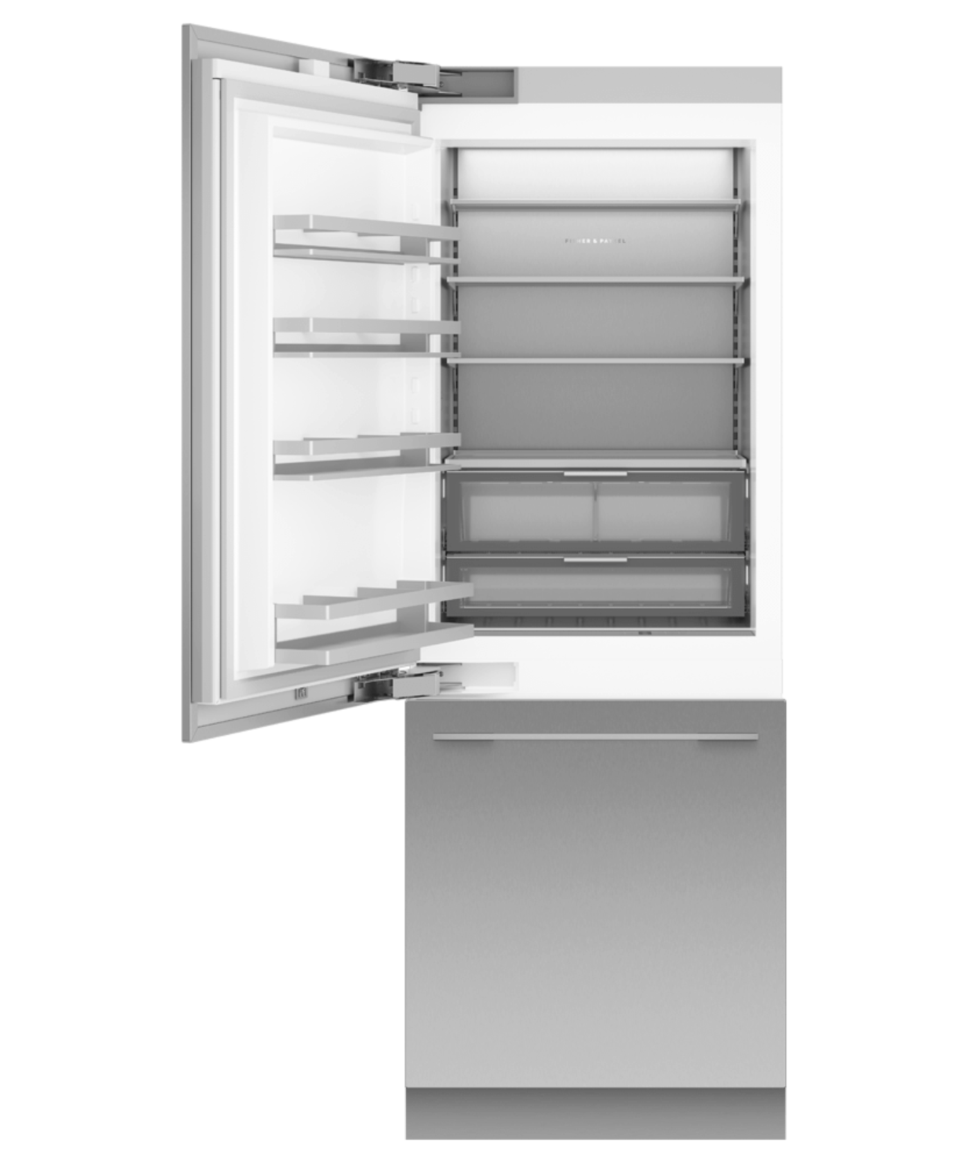 FISHER & PAYKEL RS3084WLUE1 30" Series 11 Integrated Refrigerator Freezer Custom Panel Ready - RS3084WLUE1