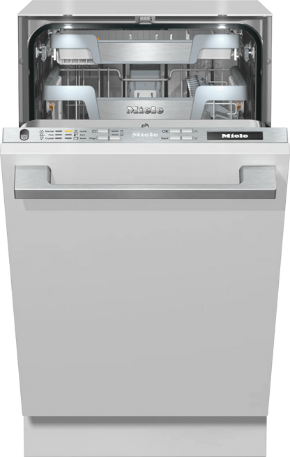 MIELE  G 5892 SCVi SL in Stainless Steel. - Fully integrated dishwasher with networking for even greater convenience. Custom Panel Ready - G5892SCVISL