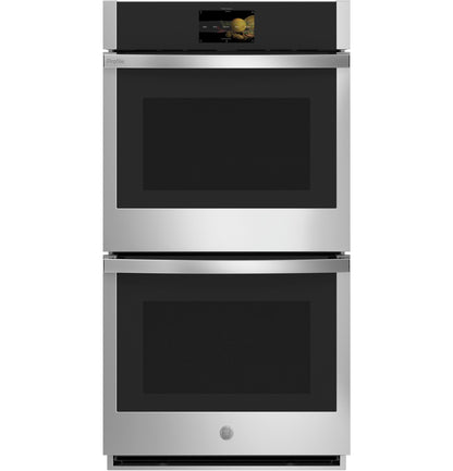 GE APPLIANCES Profile 27" Smart Built-In Convection Double Wall Oven in Stainless Steel - PKD7000SNSS