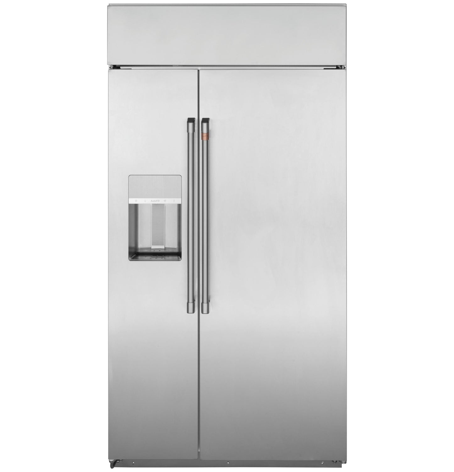 CAFE  48" Smart Built-In Side-by-Side Refrigerator with Dispenser in Stainless Steel - CSB48YP2NS1