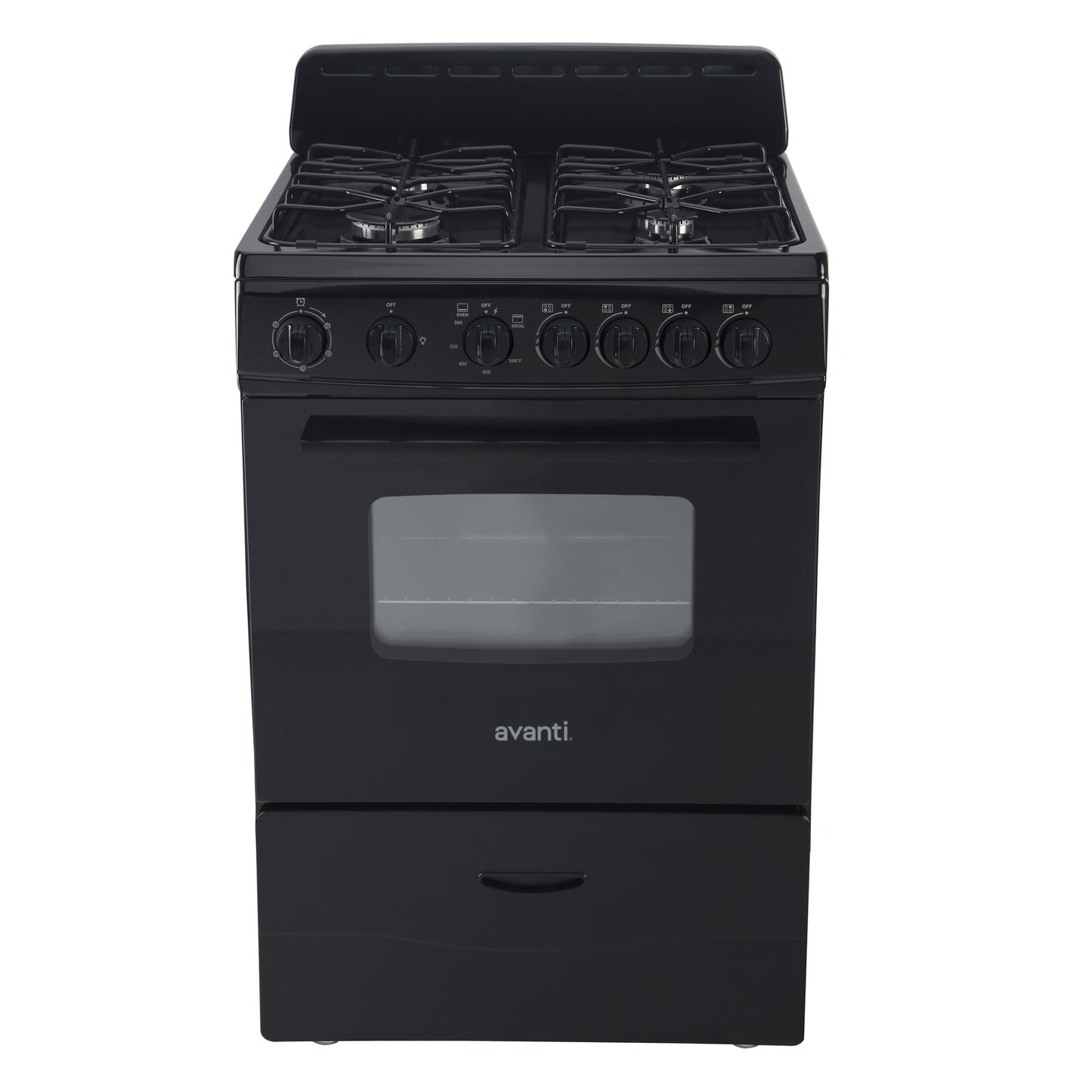 AVANTI GR2416CSS Avanti 24" Gas Range - in Stainless Steel - GR2416CSS