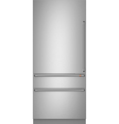 CAFE CIC36LP2VS1 CAFé 36" Integrated Bottom-Freezer Refrigerator in Stainless Steel - CIC36LP2VS1