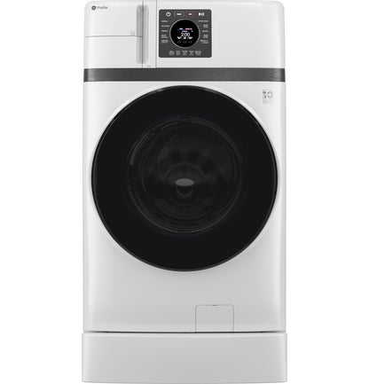 GE APPLIANCES PFQ83HSSWWW GE Profile™ ENERGY STAR® 4.6 cu. ft. Capacity UltraFast Combo with Ventless Inverter Heat Pump Technology Washer/Dryer White - PFQ83HSSWWW