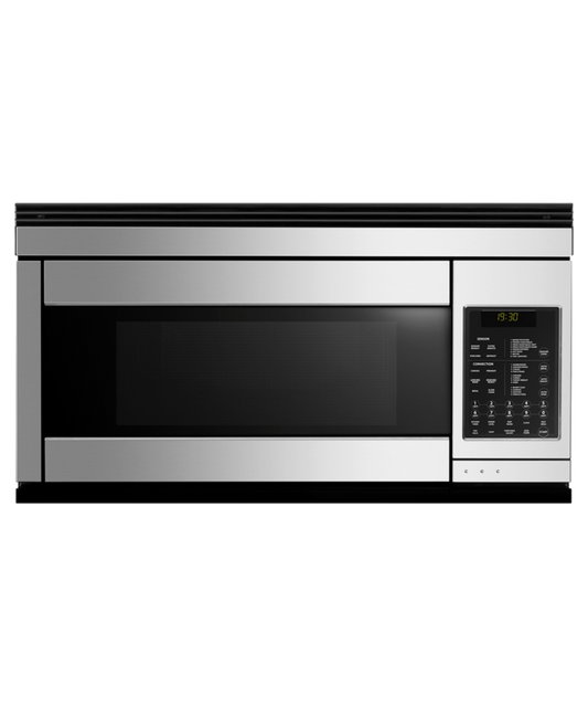 FISHER & PAYKEL CMOH30SS3T 30" Series 5 Contemporary Over the Range Microwave in Stainless Steel - CMOH30SS3T